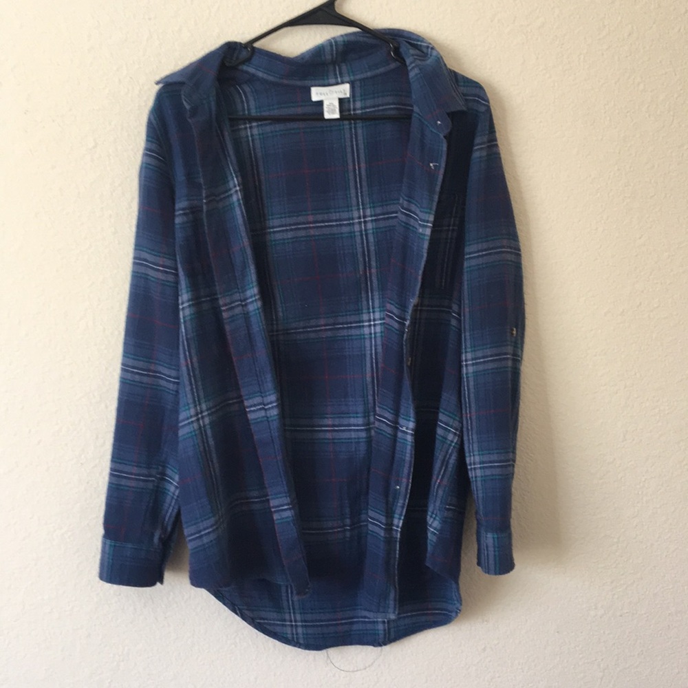 Oversized tillys flannel